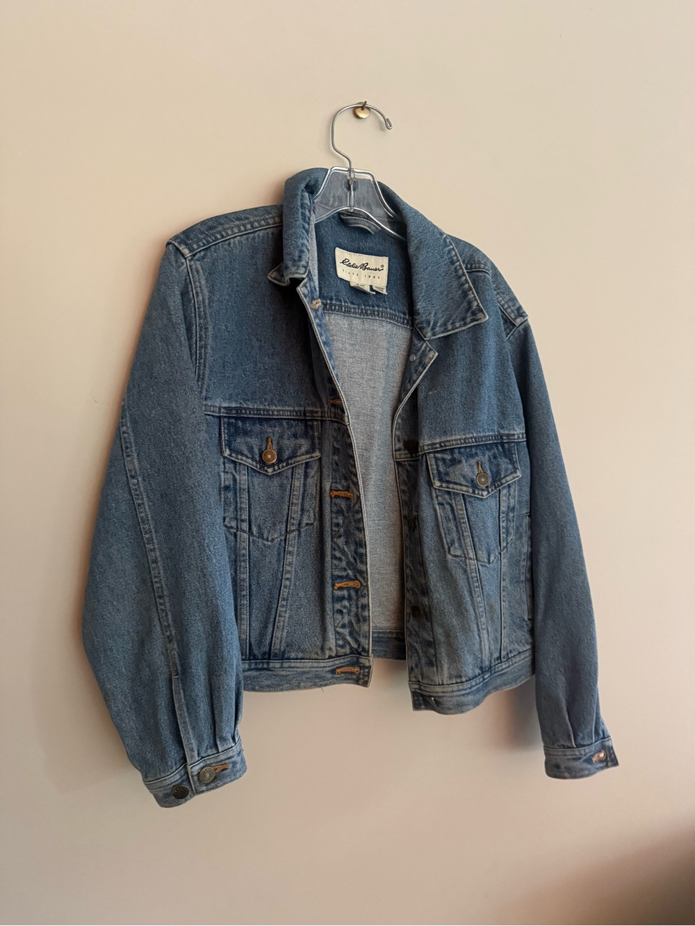 Eddie Bauer Classic Blue Denim Jacket